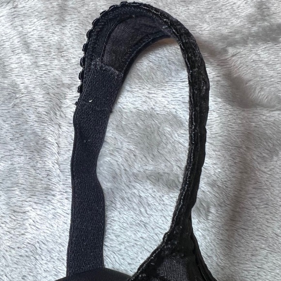 Playtex 18 Hour Bra Womens 40DD Black Full Coverage Full Support Lift 4745 - Picture 11 of 13